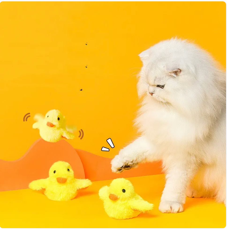 Automatic Electric Duck Cat Toy